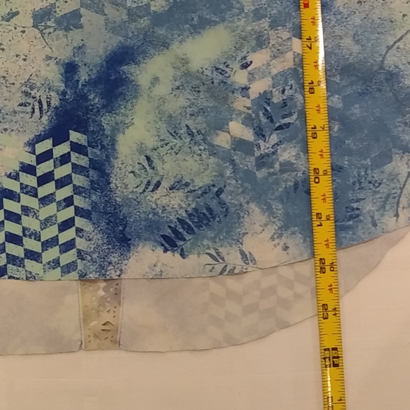 Ivivva Blue Patterned Activity Tank Top Size 10 - Picture 2 of 9